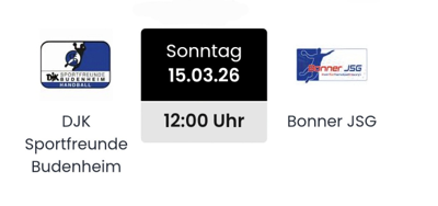 Jugendbundesligaspiel der B-Jugend im Handball